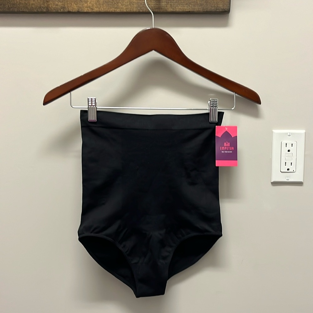 NWT Shapermint/Empetua All Day Every Day High-Waisted Shaper Panty XL/XXL Black